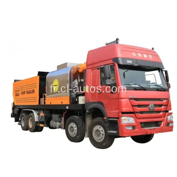 Sinotruck Howo 8x4 12 roues Sceller Sceller Sceller Asphalt Gravel